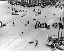 The place witnessed cruel events including brutal killed at the time of the Second World War. On 7 May 1945, when the Netherlands was occupied by Nazi